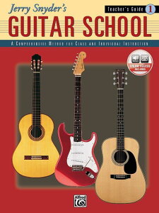 [y] WF[EXiC_[^M^[EXN[EeB[`[YEubN Vol.1 (CDt) sAM^[...y10,000~ȏ㑗z(Jerry Snyder's Guitar School, Teacher's Guide Book