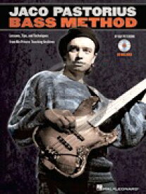 [楽譜] ジャコ・パストリアス・ベース・メソッド《輸入ベース楽譜》【10,000円以上送料無料】(Jaco Pastorius Bass Method)《輸入楽譜》