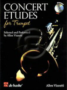 [楽譜] アレン・ヴィズッティ／トランペットのための演奏会用エチュード【10,000円以上送料無料】(Allen Vizzutti - Concert Etudes for Trumpet)《輸入楽譜》