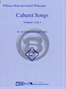 [y] Lo[E\OW@Vol.3&4sAsAmyty10,000~ȏ㑗z(Cabaret Songs - Volumes 3 and 4)sAyt