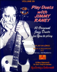 [y] WFC~[EvCAO Vol.29 W~[ECj[EfIȏW(t)sAWYyty10,000~ȏ㑗z(Jamey Aebersold Jazz, Volume 29 - PLAY DUETS WITH JIMMY