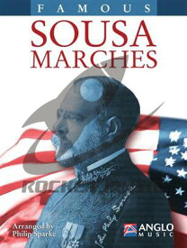 [楽譜] フェイマス・スーザ・マーチ集（スパーク編曲)【スコア】【送料無料】(Famous Sousa Marches【Score 】)《輸入楽譜》