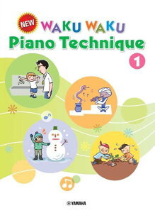 [�y��] New�@WAKUWAKU�@Piano�@Technique1�mEnglish�@Version�n�y10,000�~�ȏ㑗�������z(NEW WAKU WAKU PIANO TECHNIQUE 1 /E)