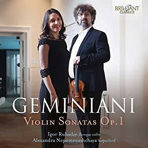 [CD] GEMINIANI:VIOLIN SONATAS 2-CD/RUHADZEIGORy10,000~ȏ㑗z(GEMINIANI:VIOLIN SONATAS 2-CD)