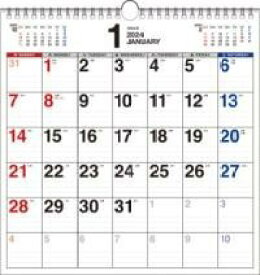 [書籍] 【K3】　2024年　書き込み式シンプルカレンダー　A3変型【10,000円以上送料無料】(ケーサン ニセンニジュウヨネン カキコミシキシンプルカレンダー)