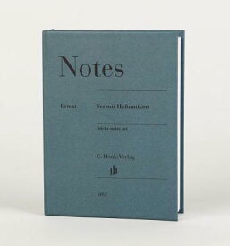 [楽譜] ヘンレ　付箋ノートセット【10,000円以上送料無料】(ヘンレフセンノートセット)