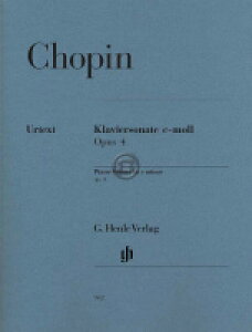 [�y��] �V���p���^�s�A�m�E�\�i�^ ��1�� �n�Z�� op.4(���T��/�w������)�s�A���s�A�m�y���t�y10,000�~�ȏ㑗�������z(Piano Sonata c minor op. 4)�s�A���y���t