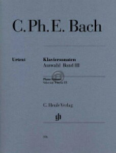[y] C.P.E.obn^sAmE\i^EZNV 3(T/w)sAsAmyty10,000~ȏ㑗z(Piano Sonatas, Selection, Volume III)sAyt