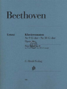 [y] x[g[F^sAmE\i^ 9 σz op.14-1 & 10 g op.14-...y10,000~ȏ㑗z(Piano Sonatas no. 9 and no. 10 E major and G major