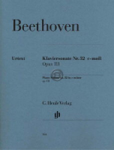 [�y��] �x�[�g�[���F���^�s�A�m�E�\�i�^ ��32�� �n�Z�� op.111(���T��/�w������)�s�A���s�A�m�y���t�y10,000�~�ȏ㑗�������z(Piano Sonata No. 32 c minor op. 111)�s�A���y���t