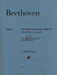 [y] x[g[F^3̃sAmE\i^ WoO 47(uI\i^v)(T/w)sAsA...y10,000~ȏ㑗z(3 Piano Sonatas WoO 47 (Kurfursten Sonatas)sAyt