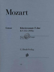 [�y��] ���[�c�@���g�^�s�A�m�E�\�i�^ ��12�� �w���� K.332(300k)(���T��/�w������)�s�A���s�A...�y10,000�~�ȏ㑗�������z(Piano Sonata F major K. 332 (300k)�s�A���y���t