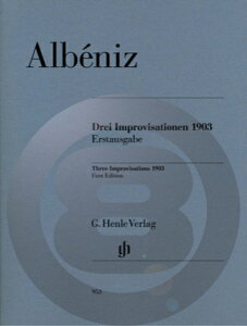 [�y��] �A���x�j�X�^������(���T��/�w������)�s�A���s�A�m�y���t�y10,000�~�ȏ㑗�������z(Three Improvisations 1903)�s�A���y���t