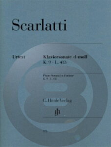 [�y��] �X�J�����b�e�B�^�s�A�m�E�\�i�^ �j�Z�� K.9, L. 413(���T��/�w������)�s�A���s�A�m�y���t�y10,000�~�ȏ㑗�������z(Piano Sonata in d minor K. 9, L. 413)�s�A���y���t