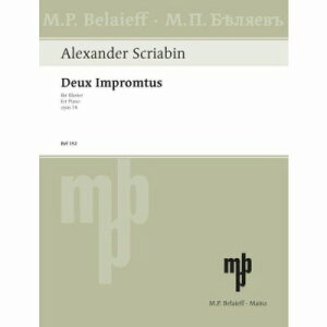 [�y��] �X�N�����[�r���^2�̑����� op.14�s�A���s�A�m�y���t�y10,000�~�ȏ㑗�������z(Deux Impromptus op. 14)�s�A���y���t