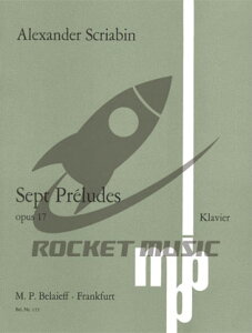 [y] XN[r^7̑Ot op.17sAsAmyty10,000~ȏ㑗z(Sept Preludes Opus 17)sAyt