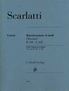 [�y��] �X�J�����b�e�B�^�s�A�m�\�i�^ �j�Z�� (�g�b�J�[�^) K.141, L.422(���T��/�w������)�s...�y10,000�~�ȏ㑗�������z(Piano Sonata in d minor (Toccata) K. 141, L. 422)�s�A