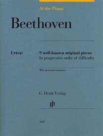[楽譜] ベートーヴェン・ピアノ作品集 (原典版/ヘンレ社)《輸入ピアノ楽譜》【10,000円以上送料無料】(At the Piano - Beethoven)《輸入楽譜》
