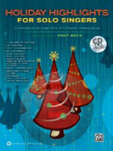 [�y��] �\���E�V���K�[�̂��߂̏j�Փ��̉́iCD�t�j�s�A���s�A�m�y���t�y10,000�~�ȏ㑗�������z(Holiday Highlights for Solo Singers)�s�A���y���t