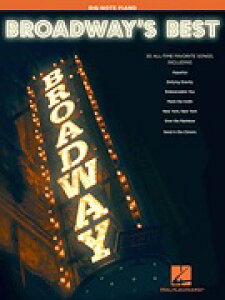 [y] u[hEFCExXgȏW(sAm)sAsAmyty10,000~ȏ㑗z(Broadway's Best for Big-Note Piano)sAyt