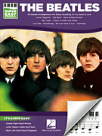 [楽譜] 超簡単なビートルズ（60曲収録）《輸入ピアノ楽譜》【10,000円以上送料無料】(The Beatles Super Easy Songbook)《輸入楽譜》