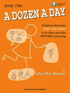 [�y��] A Dozen a Day Songbook �o�[�i���@�s�A�m�e�N�j�b�N��2��(�����_�E�����[�h��)...�y10,000�~�ȏ㑗�������z(A DOZEN A DAY BOOK 2 BOOK/AUDIO)�s�A���y���t