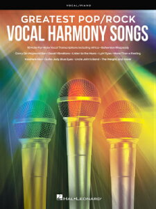 [y] bN̑f炵n[j[(18Ȏ^)sAsAmyty10,000~ȏ㑗z(GREATEST POP/ROCK VOCAL HARMONY SONGS / Note-for-Note Vocal Transcriptions