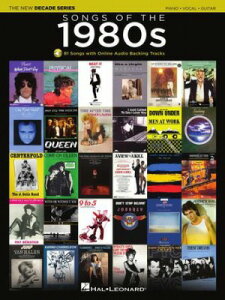 [y] 1980NȏW(_E[h)(81Ȏ^)sAsAmyty10,000~ȏ㑗z(Songs of the 1980s The New Decade Series with Online Play-Along Backi