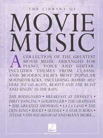 [楽譜] 映画音楽集(55曲収録)《輸入ピアノ楽譜》【10,000円以上送料無料】(The Library of Movie Music)《輸入楽譜》