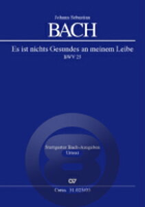 [�y��] J.S.�o�b�n�^�J���^�[�^�u�킪�g�ɂ͌��₩�ȂƂ���Ȃ��v��� BWV25�s�A�����H�[�J���X�R�A�t�y10,000�~�ȏ㑗�������z(Es ist nichts Gesundes an meinem Leib BWV 25�iVocal Scor