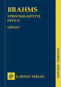 [�y��] �u���[���X�^���y�l�d�t�� ��1�� �n�Z���E��2�� �C�Z�� op. 51�i���T��/�w�����Ёj(�S2�Ȏ�...�y10,000�~�ȏ㑗�������z(String Quartets op. 51 no. 1 c minor and no. 2 a mi