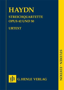[�y��] �n�C�h���^���y�l�d�t�ȏW ��6�� op. 42�E50�u�v���V���l�d�t�ȁv�i���T��/�w�����Ёj(�S7��...�y10,000�~�ȏ㑗�������z(String Quartets Book VI op. 42 and op. 50 (Prussian