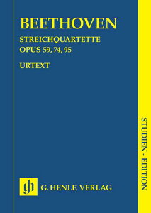 [�y��] �x�[�g�[���F���^���y�l�d�t�ȏW op. 59,�E74�E95�i���T��/�w�����Ёj(�S5�Ȏ��^)�s�A����...�y10,000�~�ȏ㑗�������z(String Quartets op. 59, 74, 95)�s�A���y���t