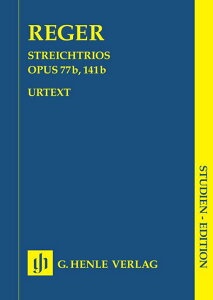 [�y��] ���[�K�[�^���y�O�d�t�� �C�Z�� op.77b�E�j�Z�� op.141(���T��/�w������)(�X�^�f�B�X�R...�y10,000�~�ȏ㑗�������z(String Trios a minor op. 77b and d minor op. 141b)�s
