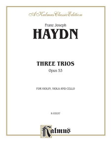 [�y��] �n�C�h���^3�̎O�d�t�� op.53�s�A�����y�O�d�t�y���t�y10,000�~�ȏ㑗�������z(Three Trios, Opus 53: String Trio Book)�s�A���y���t