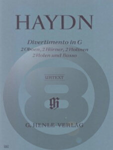 [�y��] �f�B���F���e�B�����g �g���� Hob.II:9 (���T��/�w������)�s�A���ǌ��A���T���u���y���t�y10,000�~�ȏ㑗�������z(Divertimento G major Hob. II:9 for 2 Oboes, 2 Horns, 2 V
