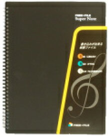 [その他] 【楽譜専用ファイル】SUPER NOTE 20(ブラック)(20ポケット 40ページ)【10,000円以上送料無料】(【楽譜専用ファイル】SUPER NOTE 20(ブラック)(20pockets 40page)《輸入その他》