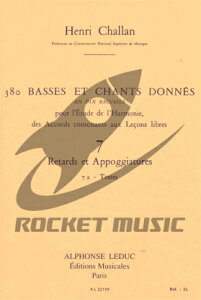 [y] V^380̘aۑWEoXۑƃ\vmۑE7A:sA_ty10,000~ȏ㑗z(380 Basses et chants donnes Volume 7 : Retards et appogiatures -