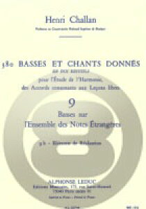 [�y��] �V�������^380�̘a���ۑ�W�E�o�X�ۑ�ƃ\�v���m�ۑ�E9B:�𓚗�s�A�����_���t�y10,000�~�ȏ㑗�������z(380 Basses et chants donnes Volume 9 : Basses sur l'ensemble des