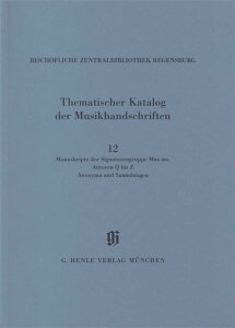 [�y��] �o�C�G�������y�����ژ^ KBM14/12�F�T�C���c���O���b�y Mus. ms.(�ʖ{�Q) ��Ȏ� Q...�y���������z(Musikhandschriften der Signaturengruppe Mus. ms. Autoren Q-Z