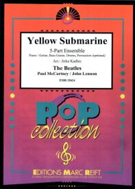 [楽譜] 《フレックス吹奏楽譜》イエロー・サブマリン(ビートルズ)【輸入】【10,000円以上送料無料】(Yellow Submarine)《輸入楽譜》