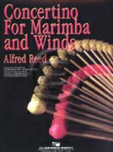 [�y��] �}�����o�Ɛ��t�y�̂��߂̏����t��(���[�h)(Marimba) ���t�y���y���������z(CONCERTINO FOR MARIMBA & WINDS)�s�A���y���t