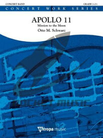 [楽譜] アポロ11 月への使命 (シュワルツ) 吹奏楽譜【送料無料】(Apollo 11 Mission to the Moon)《輸入楽譜》