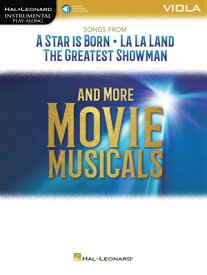 [楽譜] 「ミュージカル映画曲集」ヴィオラ編(インストゥルメンタル・プレイ・アロング・シリーズ)【オーディオ・...【10,000円以上送料無料】(Songs from A Star Is Born, La La Land, The Greatest