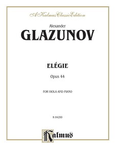 [�y��] �O���Y�m�t�^�G���W�[ op.44�s�A�����B�I���y���t�y10,000�~�ȏ㑗�������z(Elegie for Viola, Opus 44: Viola Book)�s�A���y���t
