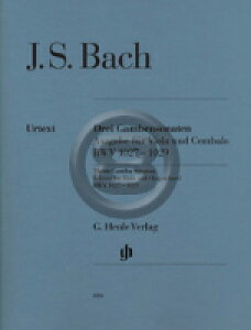 [y] BIE_EKoƃn[vVR[ĥ߂̃\i^ BWV 1027-1029 (T/w)...y10,000~ȏ㑗z(Sonatas for Viola da Gamba and Harpsichord BWV 1027