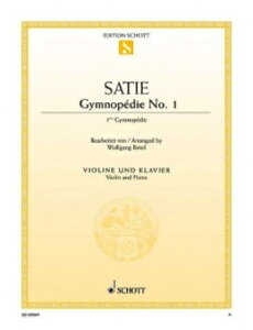 [�y��] �T�e�B�^�W���m�y�f�B ��1�ԁiViolin/Piano�j�s�A�����@�C�I�����y���t�y10,000�~�ȏ㑗�������z(Gymnopedie 1)�s�A���y���t