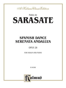 [�y��] �T���T�[�e�^�X�y�C�����ȏW op.28�u�A���_���V�A�̃Z���i�[�h�v�s�A�����@�C�I�����y���t�y10,000�~�ȏ㑗�������z(Spanish Dance, Opus 28 (Serenata Andaluza): Violin Book)�s�A��