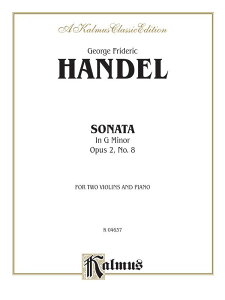 [�y��] �w���f���^�\�i�^ �g�Z�� op.2, No.8�s�A�����@�C�I�����y���t�y10,000�~�ȏ㑗�������z(Sonata in G Minor, Opus 2, No. 8: Violin Book)�s�A���y���t