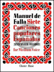 [y] M.t@^7̃XyCwsAy,pty10,000~ȏ㑗z(De Falla: 7 Canciones Populares Espanolas^Medium Voice)sAyt